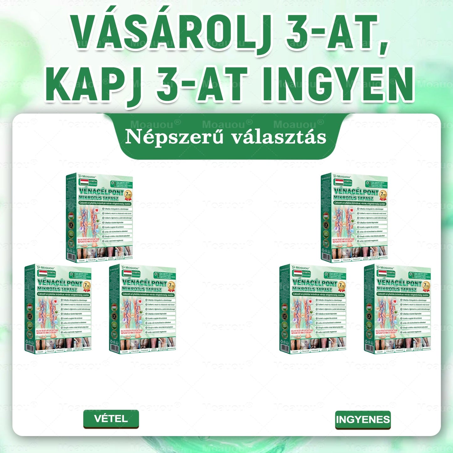 Moauou® Ércélzó Mikrotűs Tapasz ⚡ Azonnali enyhülés, hosszan tartó eredmények – NAGY AKCIÓ!